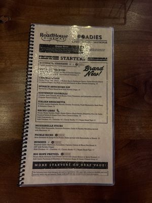 Menu photo 7 Roadies Tucson, AZ