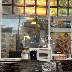 Shang Hai - Inside window to order. you have to put your money or card through a little box