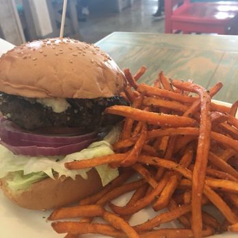 Mad Cow Grill - Walking Dead with sweet potato fries - American Near Me - Laurel, Maryland