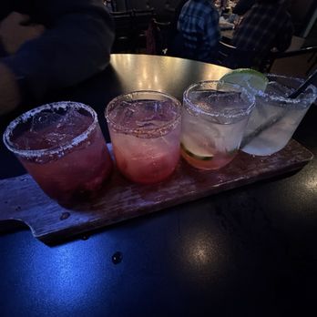 Twisted Pig Bar and Grill - Margarita flight - American Near Me - Modesto, California Twisted Pig Bar and Grill - Margarita flight - American Near Me - Modesto, California