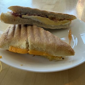 Amazi Coffee House - Breakfast sandwich w bacon panini style bread - Coffee & Tea Near Me - Mission, British Columbia