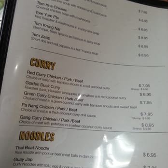 Tantawan Thai Kitchen - Menu - Thai Near Me - Rosemead, California