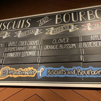 Biscuits and Bourbon - Biscuit menu - New American Near Me - Henderson, Nevada