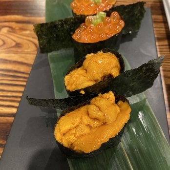 Chobop - Uni and salmon roe (ikura) - Sushi Bars Near Me - Costa Mesa, California
