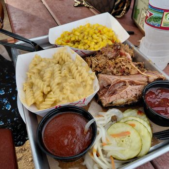 Jim’s Smokehouse - 2 meats ,2 sides plate - Food Trucks Near Me - Austin, Texas Jim’s Smokehouse - 2 meats ,2 sides plate - Food Trucks Near Me - Austin, Texas