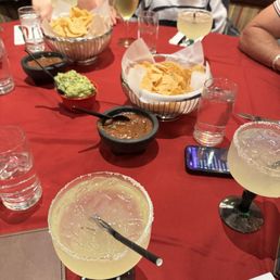 Chips & Salsa and Guacamole and Cottage Cheese & Tomatoes Chips & Salsa and Guacamole and Cottage Cheese & Tomatoes