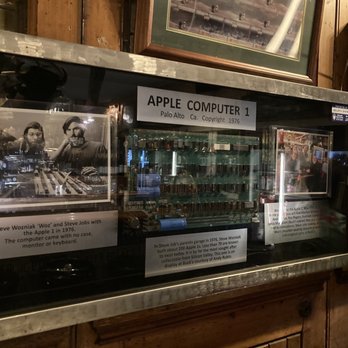 Buck's - One of the first 200 Apple computers. One of the most collectible items in Silicon Valley. - American Near Me - Woodside, California Buck's - One of the first 200 Apple computers. One of the most collectible items in Silicon Valley. - American Near Me - Woodside, California
