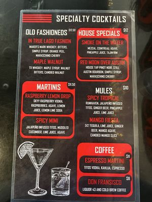 Menu photo 2 The Burger Bar Lago Vista, TX Menu photo 2 The Burger Bar Lago Vista, TX
