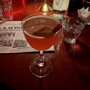 CODE RED - Paper plane - Cocktail Bars Near Me - Washington, DC, District of Columbia