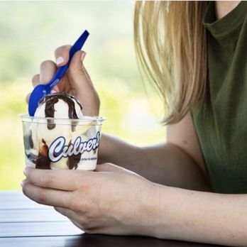 Culver's - Custard and hot chocolate syrup. Yum!!! - Burgers Near Me - Knoxville, Tennessee Culver's - Custard and hot chocolate syrup. Yum!!! - Burgers Near Me - Knoxville, Tennessee