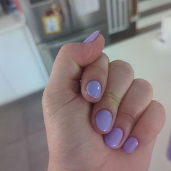 Nail Essence Salon & Spa - Acrylic full set with no chip polish. Literally perfectly done. - Nail Salons Near Me - Morton Grove, Illinois
