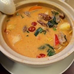 Roast duck curry