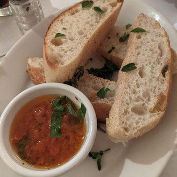 Noodle Pudding - Ciabatta with brushetta sauce - Italian Near Me - Brooklyn, New York