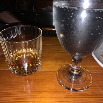 Southwood Kitchen - Basil Hayden's near and sparking water - Seafood Near Me - Daphne, Alabama