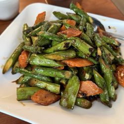 Tai Chi - Black Bean Asparagus - Tasty huge portion, but unfortunately, practically all tough bottom stalks. I won't order this again. :0(