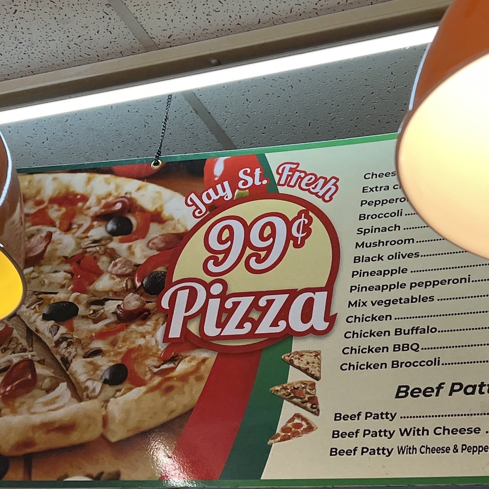 Jay Street Fresh 99 Cent Pizza - A slice of cheese pizza - Pizza Near Me - Brooklyn, New York Jay Street Fresh 99 Cent Pizza - A slice of cheese pizza - Pizza Near Me - Brooklyn, New York