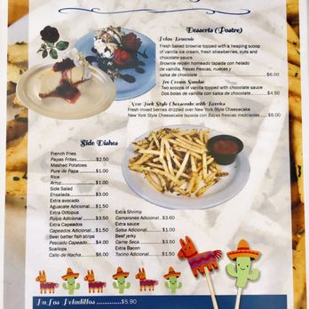 El Camaron Pelao - Menu part - Seafood Near Me - Anthony, Texas El Camaron Pelao - Menu part - Seafood Near Me - Anthony, Texas