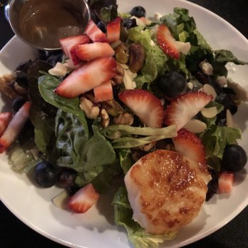 Kitchen Proper - Nuts and berries side salad with scallop. - Salad Near Me - Battle Creek, Michigan Kitchen Proper - Nuts and berries side salad with scallop. - Salad Near Me - Battle Creek, Michigan