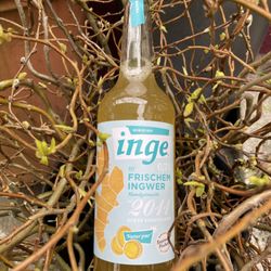 Blumen Rupflin - Ingwersirup Inge aus frischem Ingwer Handgemacht Natur pur