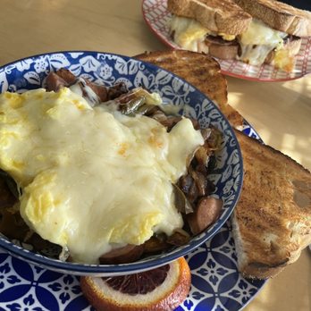 Artemisia Cafe - Kielbasa Hash and the Breakfast Sandwich - Breakfast & Brunch Near Me - Portland, Maine