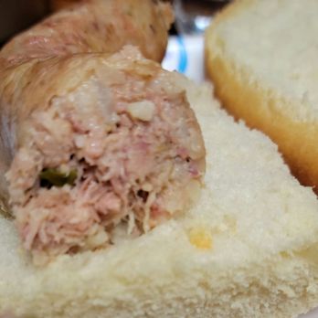 Bayou Boucherie - Pork Boudin on Leidenhiemer French Bread - Meat Shops Near Me - Raceland, Louisiana Bayou Boucherie - Pork Boudin on Leidenhiemer French Bread - Meat Shops Near Me - Raceland, Louisiana