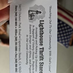 Lighthouse Thrift Store - A Good Cause