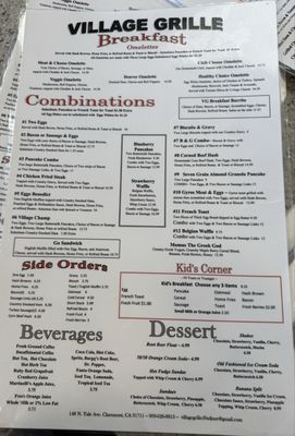 Menu photo 5 Village Grille Claremont, CA Menu photo 5 Village Grille Claremont, CA