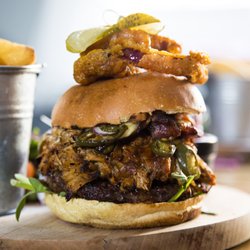 The Eight Bells - 8th Bell Burger!  one of our 8 burgers of the bells