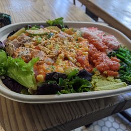 Medium bowl was around $16 with tax and tip Medium bowl was around $16 with tax and tip