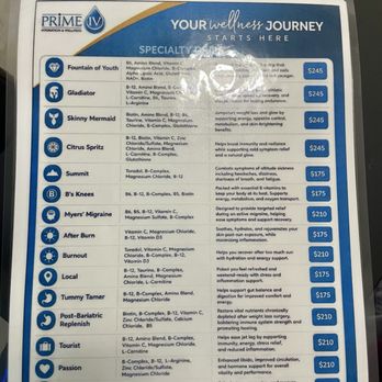 Prime IV Hydration & Wellness - Somerset - Menu - IV Hydration Near Me - Somerset, New Jersey Prime IV Hydration & Wellness - Somerset - Menu - IV Hydration Near Me - Somerset, New Jersey