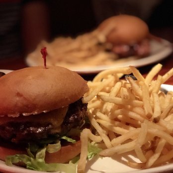 Coastal Flats - Cheeseburger with fries - Seafood Near Me - Mclean, Virginia