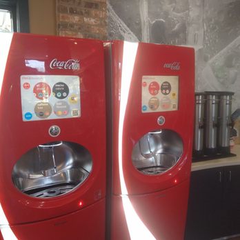 Schlotzsky's - Two coke freestyle soda dispensers. - Sandwiches Near Me - Round Rock, Texas Schlotzsky's - Two coke freestyle soda dispensers. - Sandwiches Near Me - Round Rock, Texas