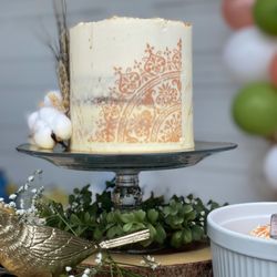 The Doula That Bakes - Boho Birthday (6" serves 15-20)