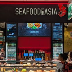 Seafood Sylt meets Asia - Ordering area at Terminal 2