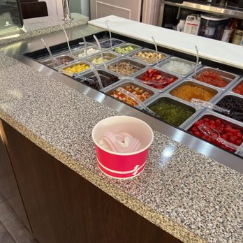 Matcha Mia - My order was coconut and strawberry soft yogurt yummy - Ice Cream & Frozen Yogurt Near Me - Houston, Texas