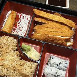Sakura Japanese Sushi&hibachi - Chicken Katsu bento box