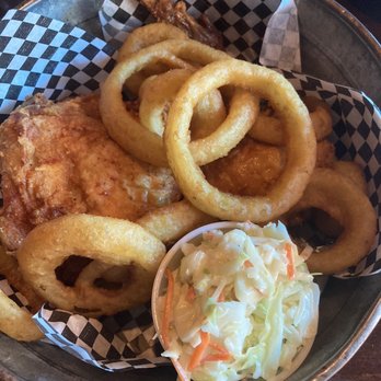 The Horny Toad - Famous half chicken, coleslaw and onion rings - American Near Me - Cave Creek, Arizona The Horny Toad - Famous half chicken, coleslaw and onion rings - American Near Me - Cave Creek, Arizona
