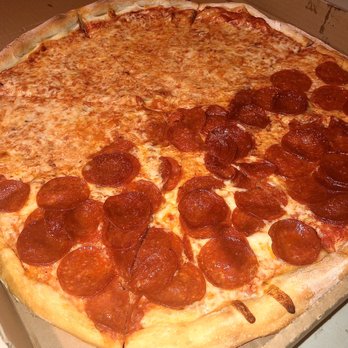 Gio's Pizza - 16in pizza. Half cheese, half pep. Simple and amazing. - Pizza Near Me - Anthem, Arizona Gio's Pizza - 16in pizza. Half cheese, half pep. Simple and amazing. - Pizza Near Me - Anthem, Arizona