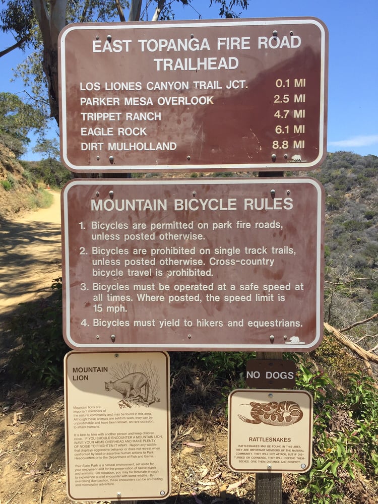 Topanga Fire Road Logo