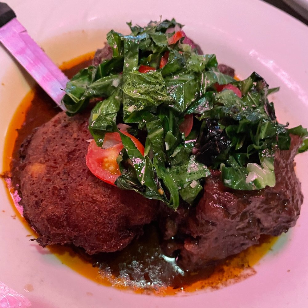 Jambo Cafe - Oxtails, mofongo, and collard greens - Caribbean Near Me - Santa Fe, New Mexico Jambo Cafe - Oxtails, mofongo, and collard greens - Caribbean Near Me - Santa Fe, New Mexico