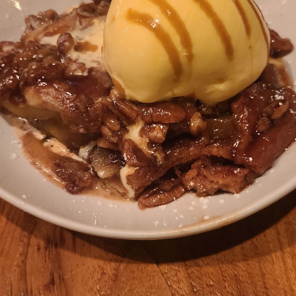 Atalian KITCHEN & BAR - Apple cobbler with ice cream. - Italian Near Me - Atlanta, Georgia