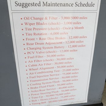 Pieza Automotive - Maintenance list - Auto Repair Near Me - Chicago, Illinois
