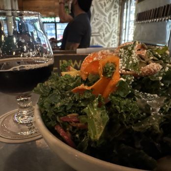 Fieldwork Brewing - Chopped Kale Salad - Breweries Near Me - San Ramon, California
