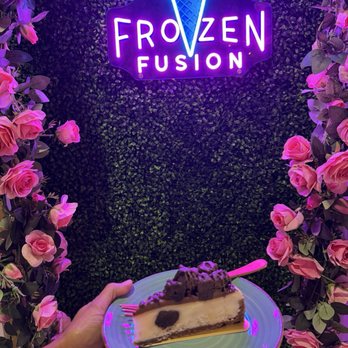 Frozen Fusion - Brownie Cheesecake! Divine! - Ice Cream & Frozen Yogurt Near Me - Jacksonville, Florida Frozen Fusion - Brownie Cheesecake! Divine! - Ice Cream & Frozen Yogurt Near Me - Jacksonville, Florida