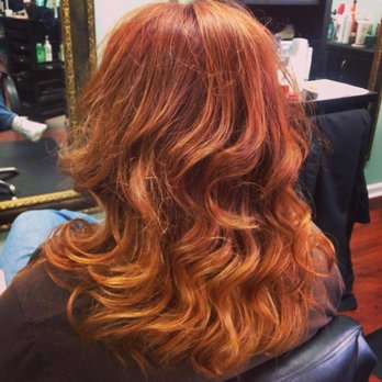 The Loft Salon - Red Ombre by Julie Curry - Hair Salons Near Me - Summerville, South Carolina The Loft Salon - Red Ombre by Julie Curry - Hair Salons Near Me - Summerville, South Carolina