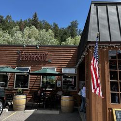 Creekside Cellars - Big beautiful entrance God bless these United States of America; God bless Evergreen Colorado; and God bless Creekside Cellars