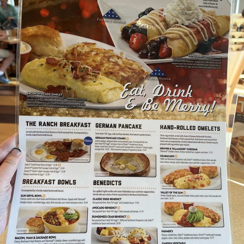 Egg N' Joe - Menu - December 2024 - American Near Me - Gilbert, Arizona