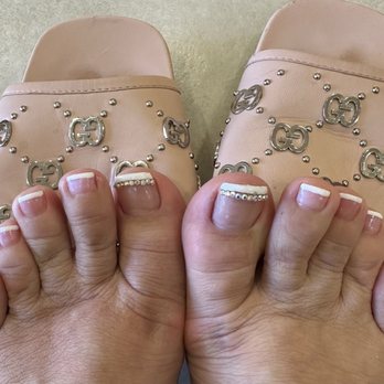 Number One Nails - French Pedi by Phong Nguyen. Number One Nail in Quartz Hill, CA. - Nail Salons Near Me - Quartz Hill, California Number One Nails - French Pedi by Phong Nguyen. Number One Nail in Quartz Hill, CA. - Nail Salons Near Me - Quartz Hill, California