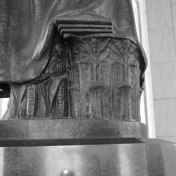 Jefferson Memorial - Symbolic elements - corn, tobacco, books, column - Landmarks & Historical Buildings Near Me - Washington, DC, District of Columbia