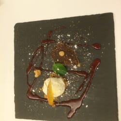 A Panela - Presunto de chocolate com sorbet de limão :)
